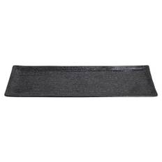 Uppläggningsfat 33,2 x 10,5 cm. - Svart