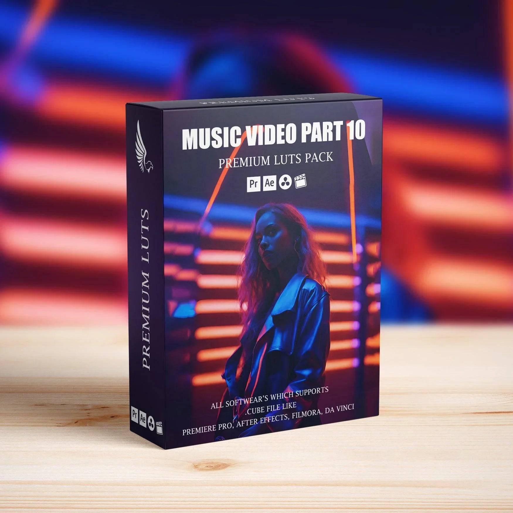 Music Video Color Grading Cinematic LUTS Pack - Part 10 - Personal