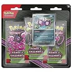 BANDAI PC50588 Pokémon TCG kortspel: SV6.5 3-Pack Blister, flerfärgad, samlarkort för animeälskare, spansk version