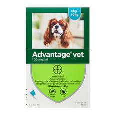 ADVANTAGE VET T/HUND 4-10 kg