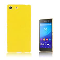 Gele TPU cover til Sony Xperia M5 E5603 / M5 Dual E5633 - Gul