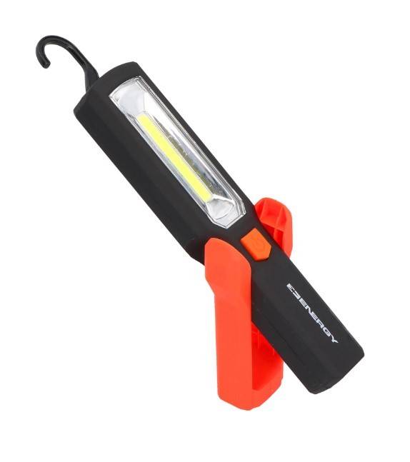ENERGY NE00508 Handlampor med laddare, med krokar, Lamptyp: LED, 3,7V