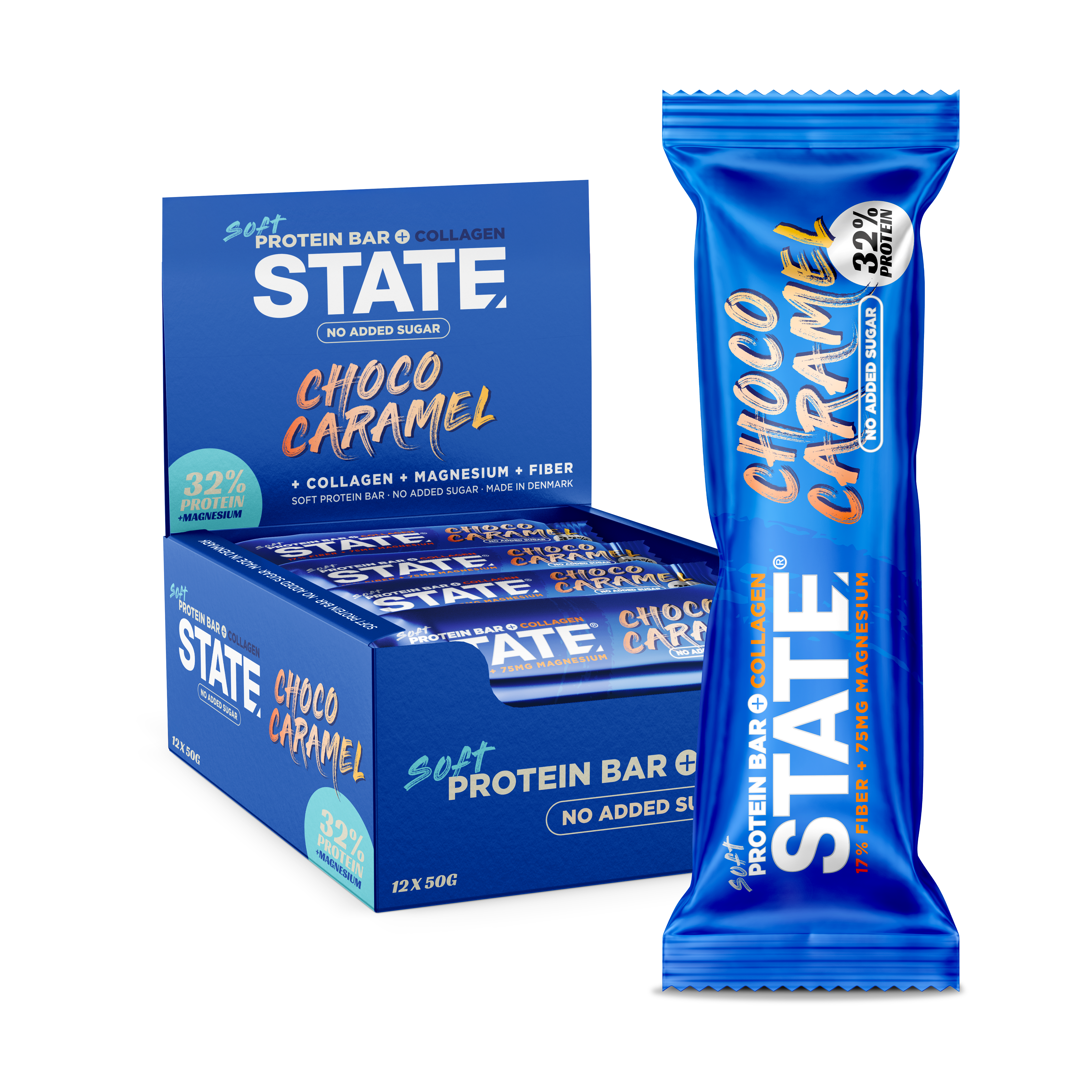 State Soft Protein Bar - Choco Caramel (12x 50g)