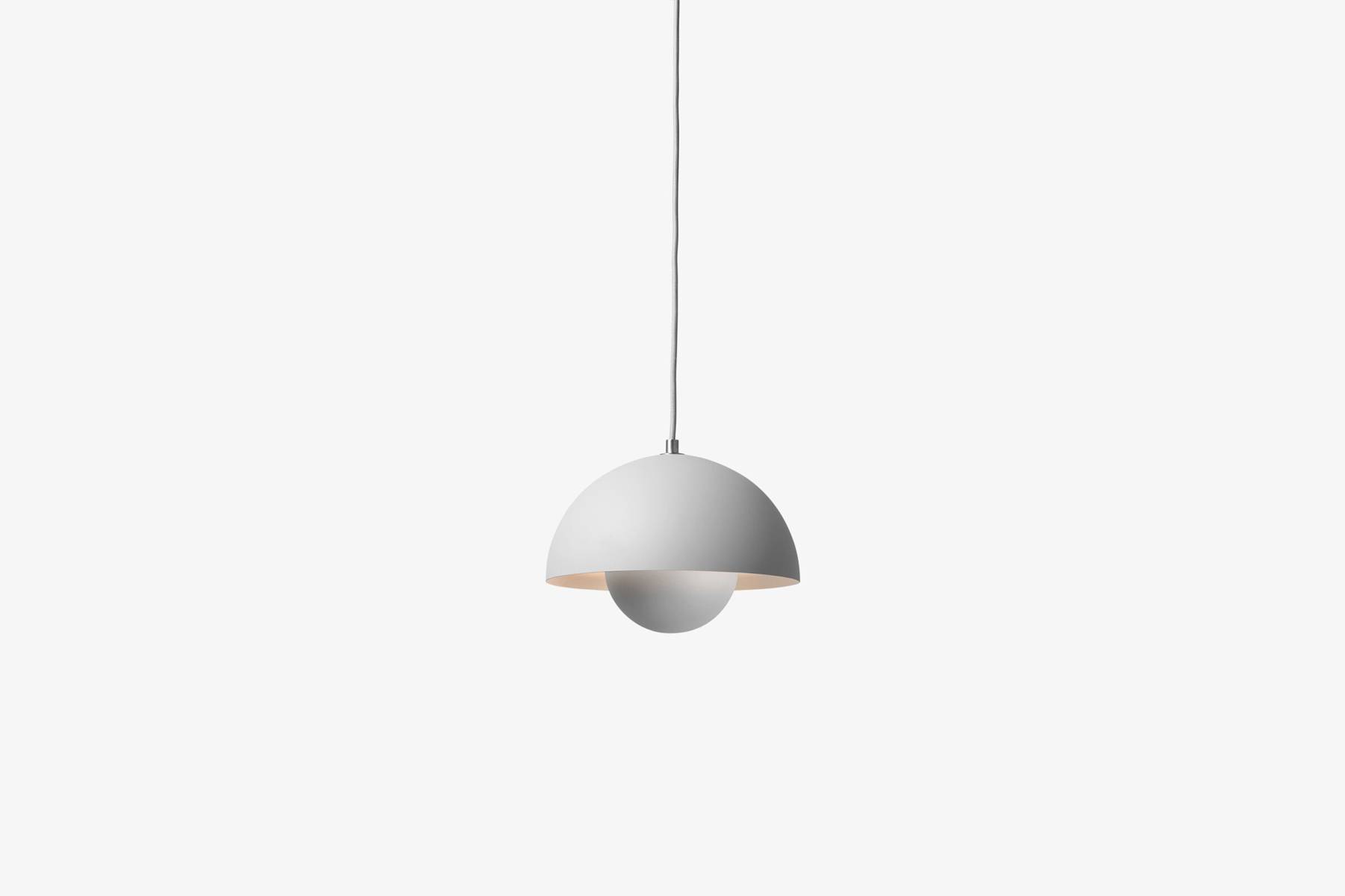 Flowerpot VP1 Matt Light Grey