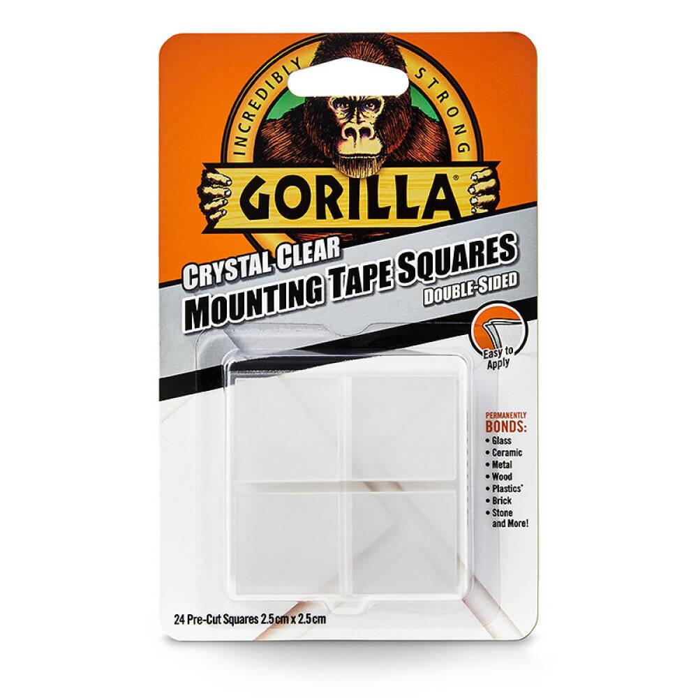 MONTERINGSTEJPRUTOR GORILLA 2,5X2,5CM 24ST