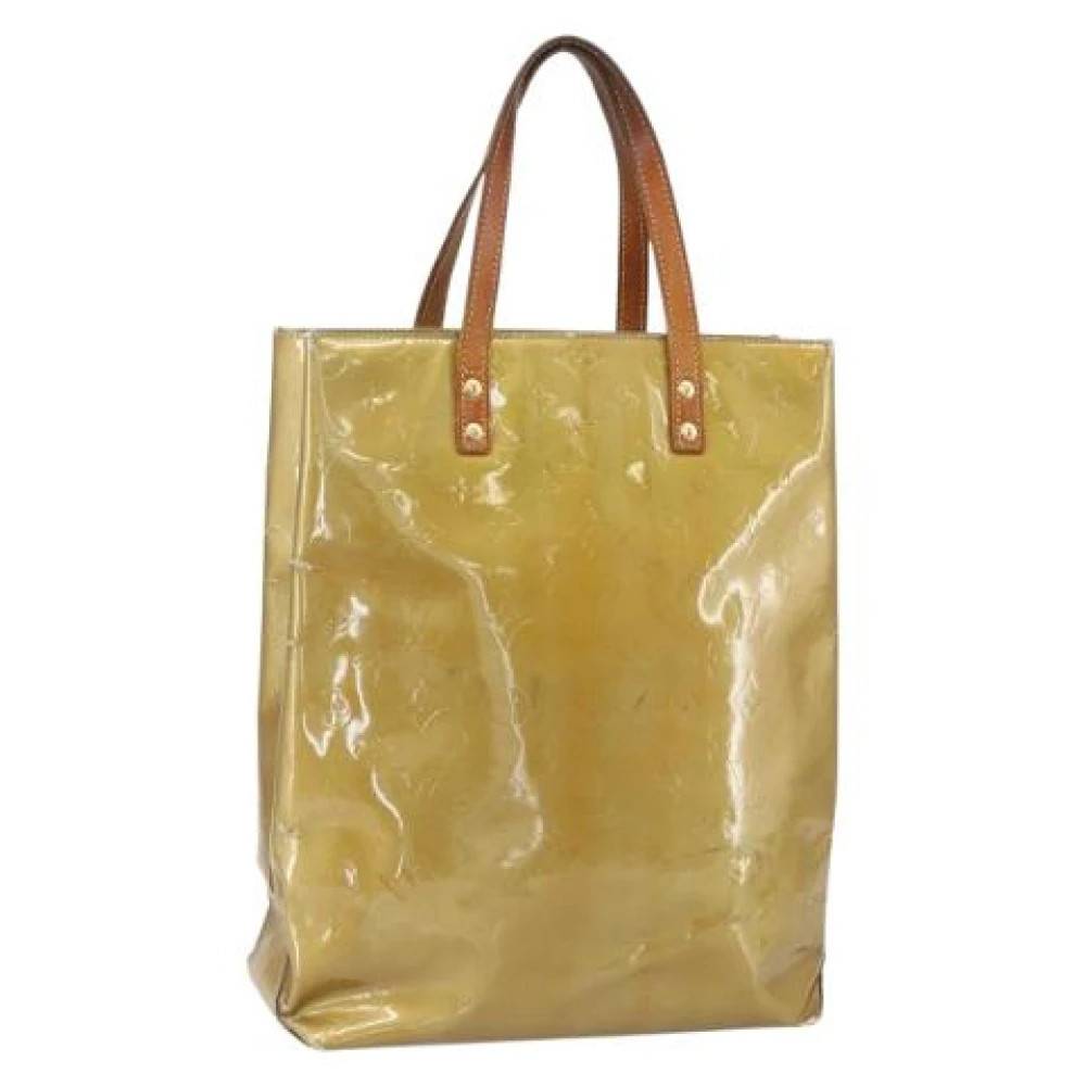 Louis Vuitton Vintage Pre-owned Vintage Tote Bag - Vintage - Dame - Gul - ONE SIZE - Læder