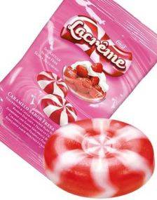 Vidal Lacreme Sockerfria Strawberry & Cream Jordgubbs-Karamell 80 Gram