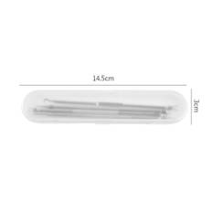 New 4PCS Stainless Steel Acne Blackhead Removal Needle Tool Kit Deep Facial Clean