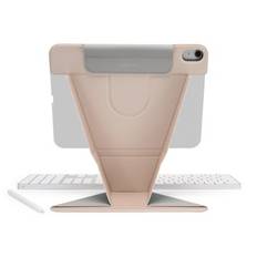 Pipetto Origami No6 Stativfodral för iPad Air 11 (2024) / iPad Air 10.9 (2022/2020) - Metallic Pink