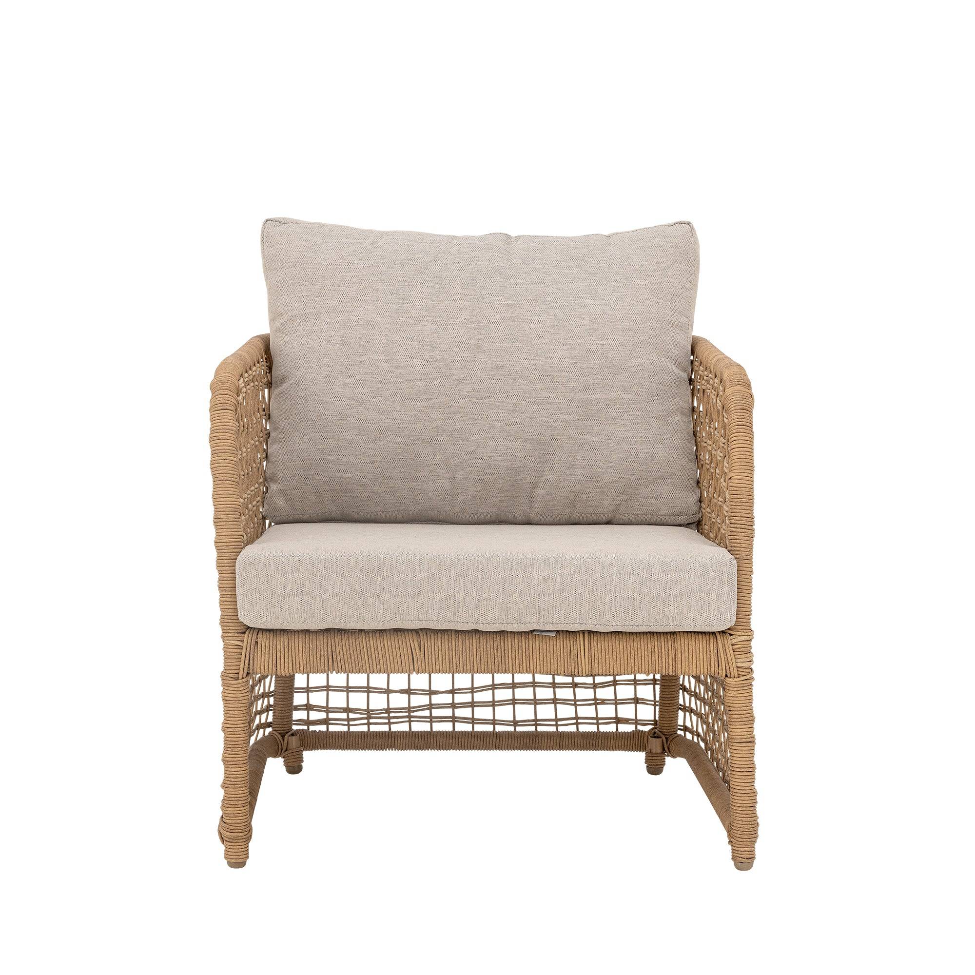 Bloomingville, Penzano Lounge Chair, Nature, Polyrattan