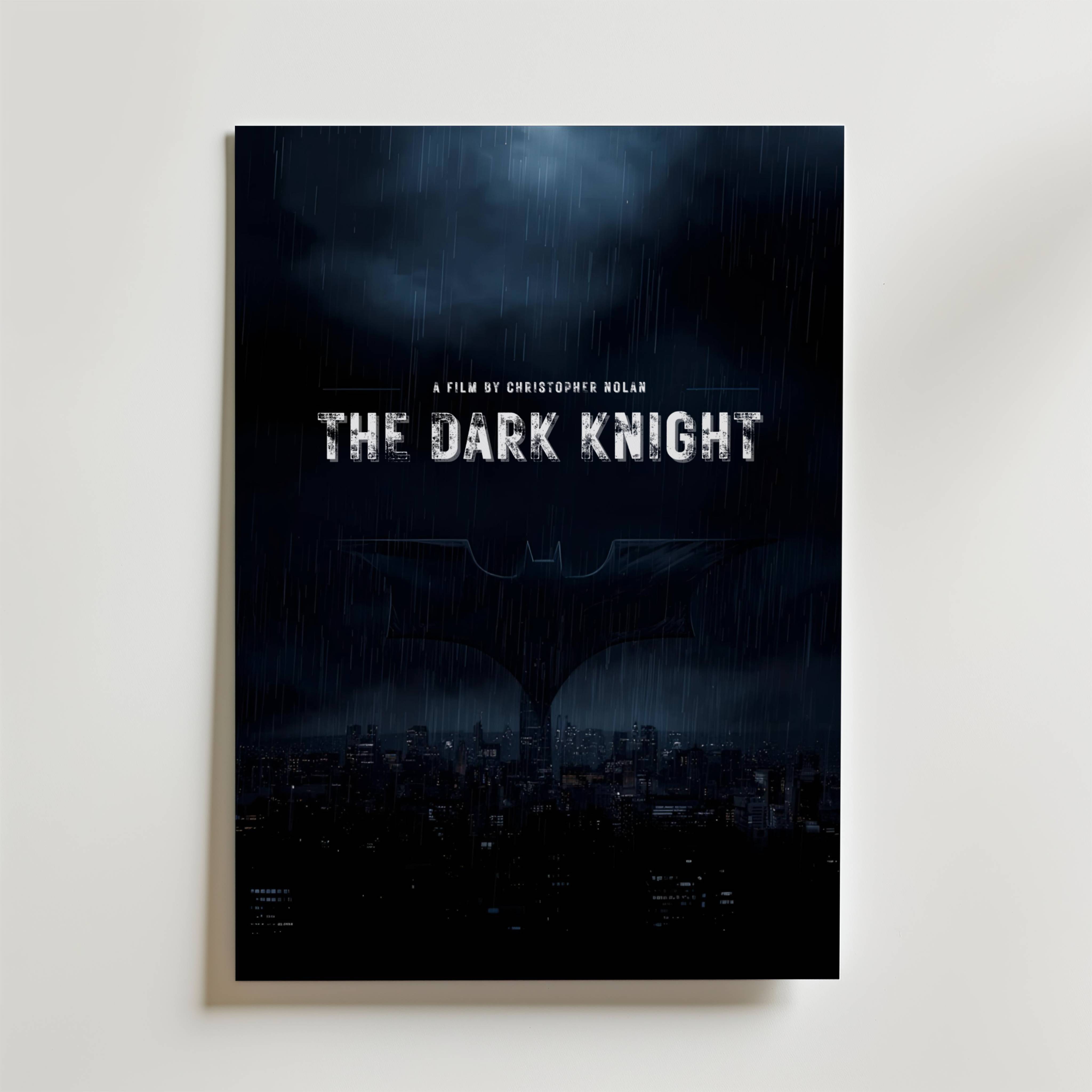 Batman: The Dark Knight Poster - Premium Canvas 50x70 cm