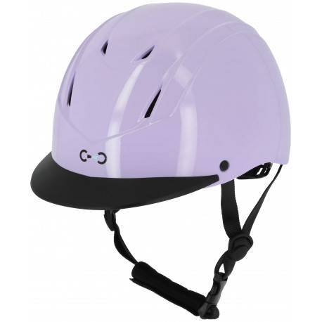 Riding World Topy junior ridehjelm - Mat Sort, M-L/55-59