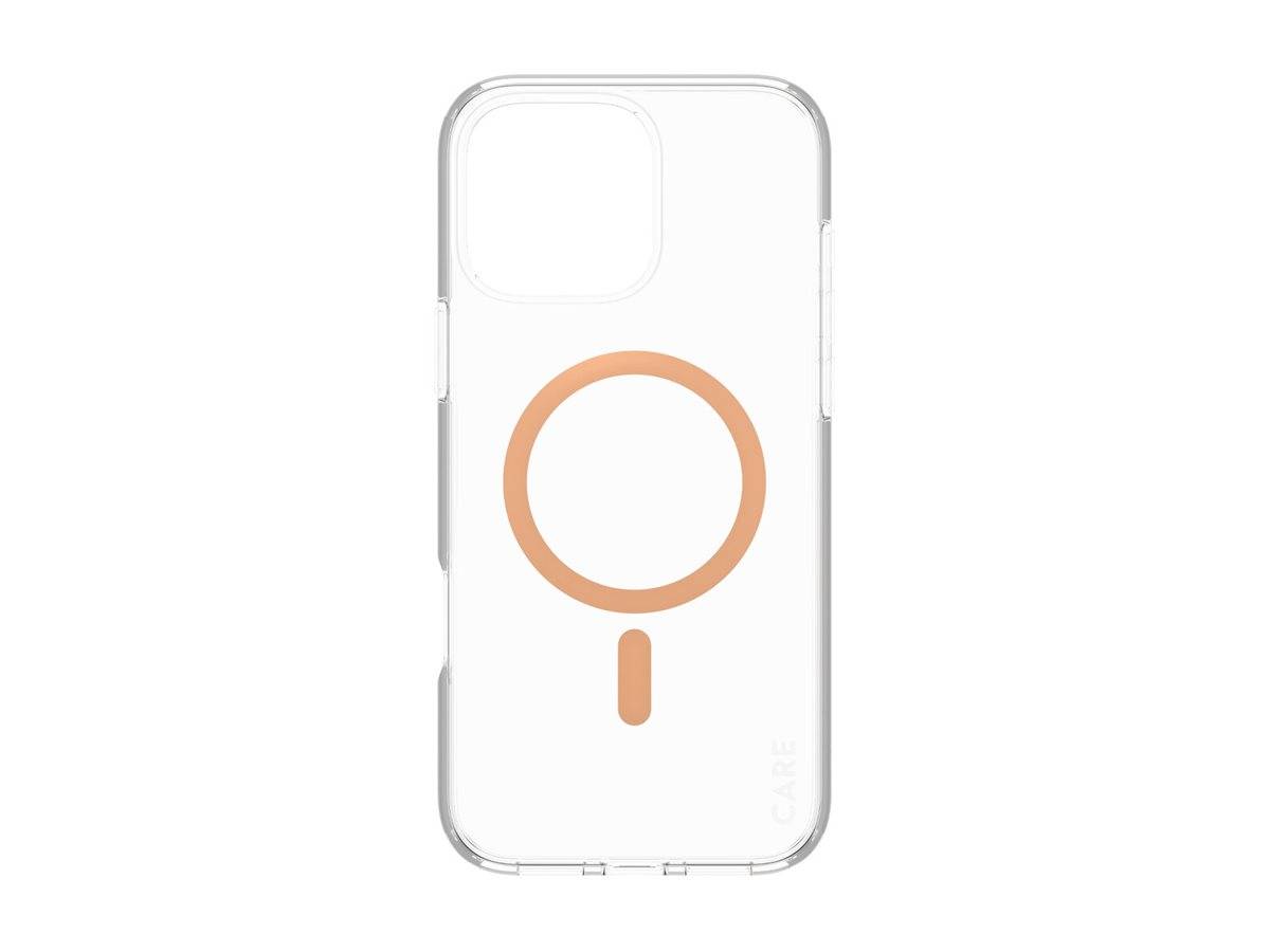 PanzerGlass CARE by Flagship Case Transparent Urban Combat w. Peachy MagSafe iPhone 16 Pro Max Beskyttelsescover Transparent --> På fjernlager, levevering hos dig 11-09-2026