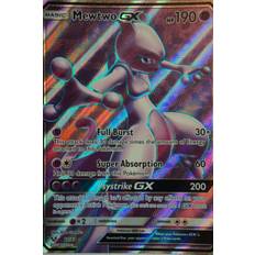 Pokémon Mewtwo GX 72/73 Full Art - Pokemon kort - Pocket Monster