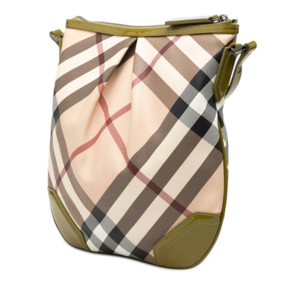 Burberry Vintage Crossbody Bag Stl. - Tasker Från Magasin - Beige (L 27cm x W 26cm x D 1.50cm)