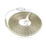 DUVERT LED-remsor, IP65 5050 ljuslist, LED-remsa 220 V varmvit 6 m