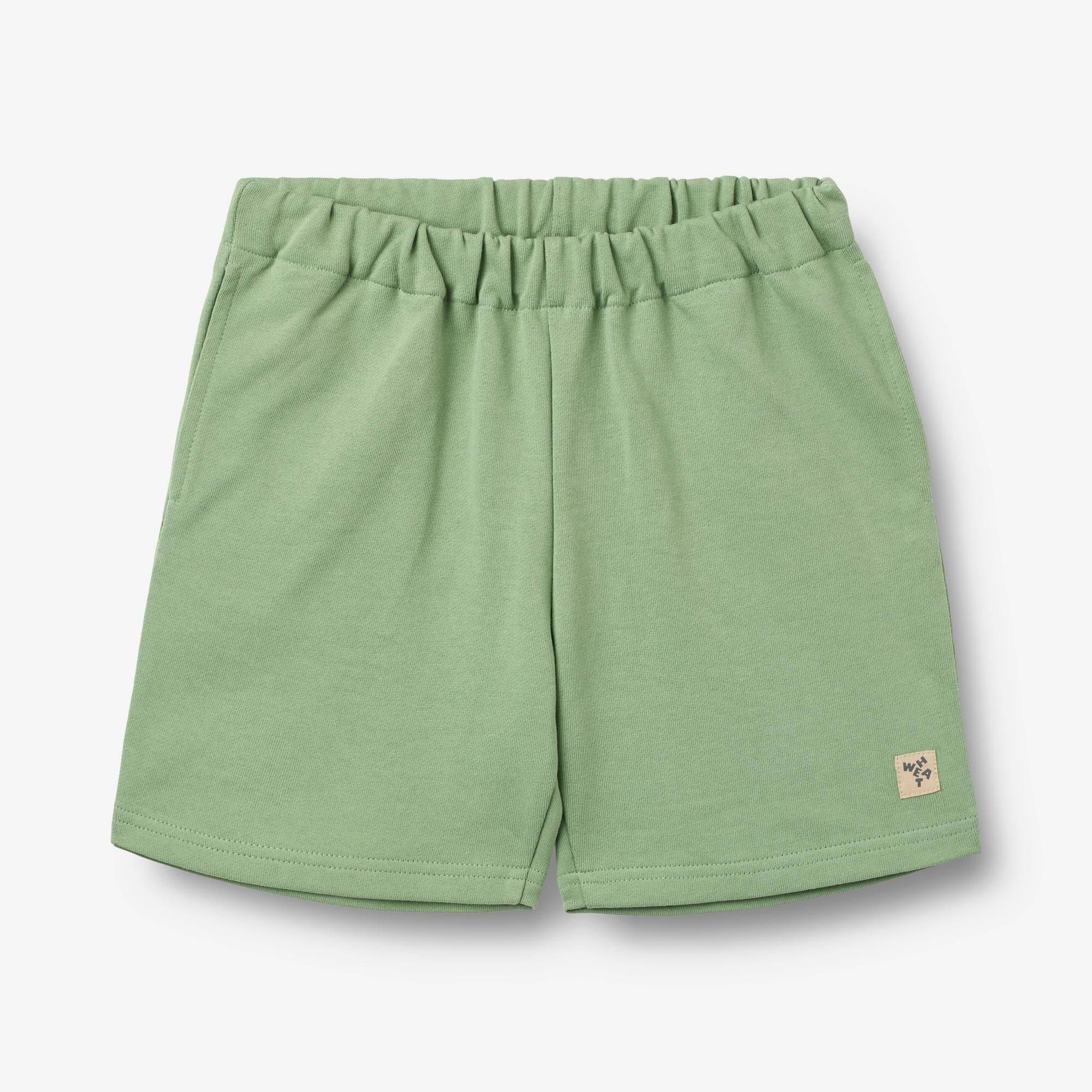 WHEAT® - Sweat Shorts Aksel - jade green - Str 140.