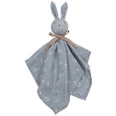 Müsli Snuttefilt - 50x50 cm - Jasmin Blue/Balsam Cream/Valnöt - Müsli - One Size - Snuttefilt