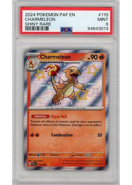 Charmeleon - 110/091 - PSA 9.