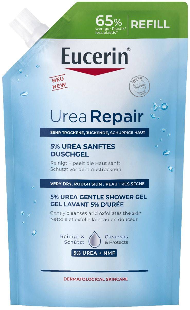 Eucerin UreaRepair 5% urea shower gel refill 400 ml