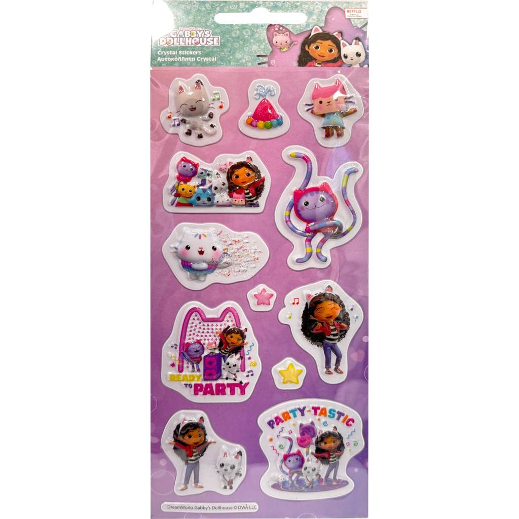 Gabbys Dockskåp Party bubbelfolie 10x25 cm