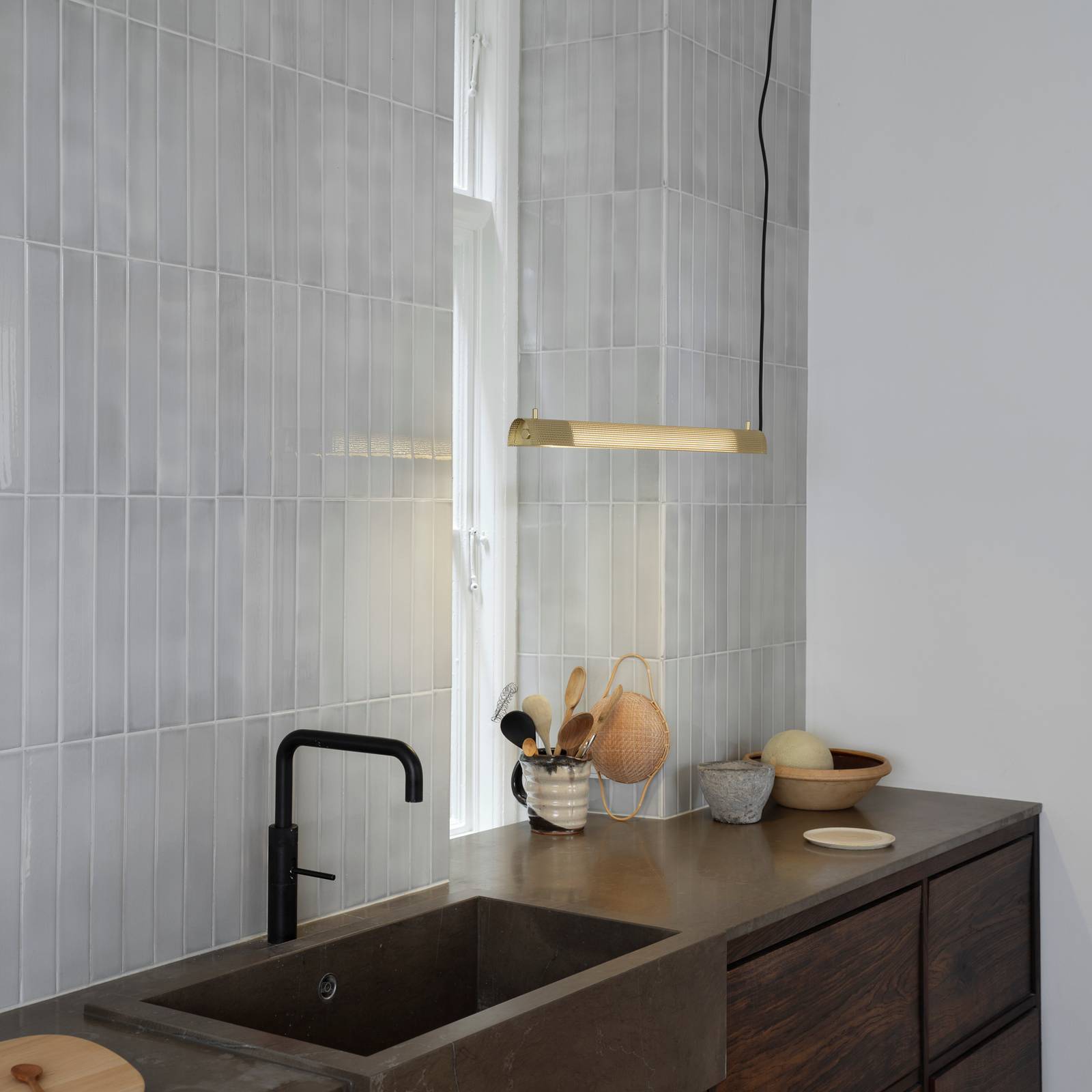 GEJST Design pendellampa Radent, Mässing / guld, Vardagsrum / matsal, Metall, Pendellampa