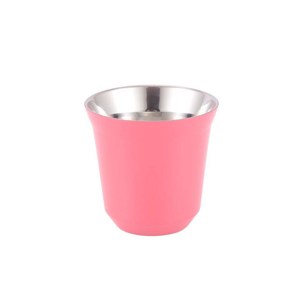 80Ml Double Wall Stainless Steel Espresso Cup Insulation for Pixie Coffee Cup Capsule Shape Coffee Mugs,E