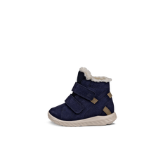 ECCO SP.1 LITE INFANT-Bottes en nubuck pour enfant-Bleu-26