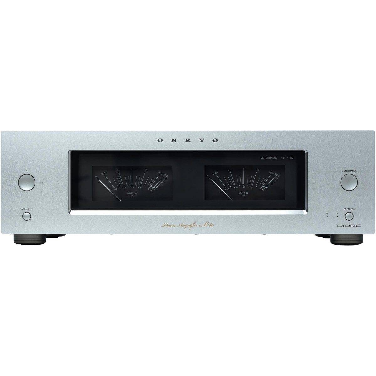 Onkyo ICON M-80 silver - High-fidelity effektförstärkare, A + B
