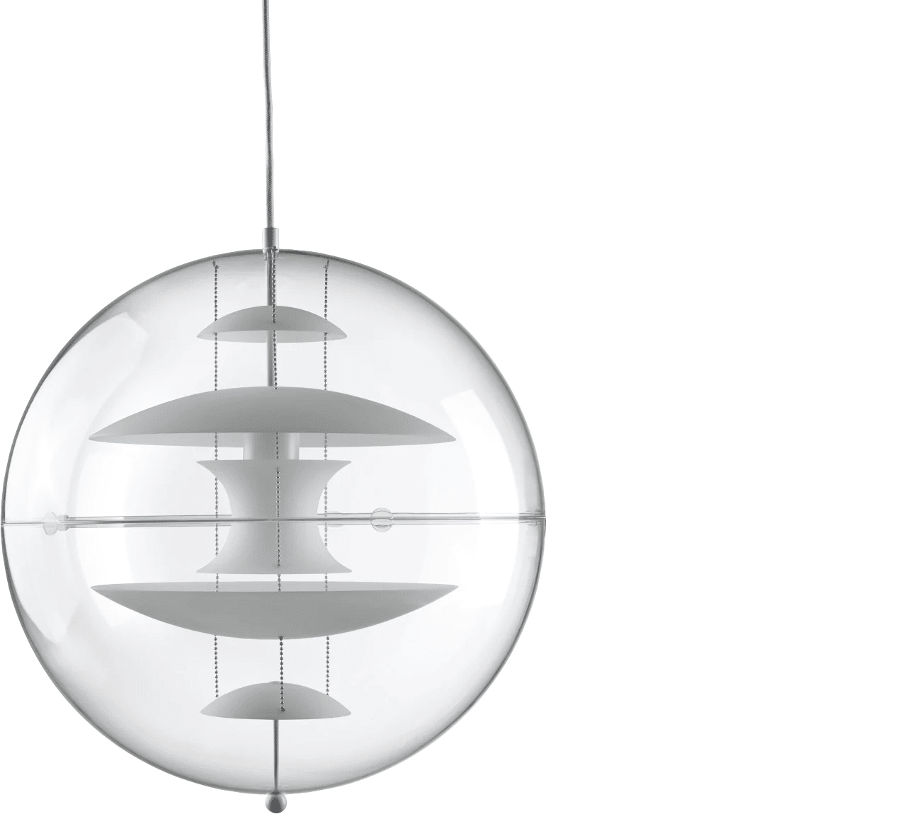 VERPAN VP GLOBE GLAS Ø50 PENDEL