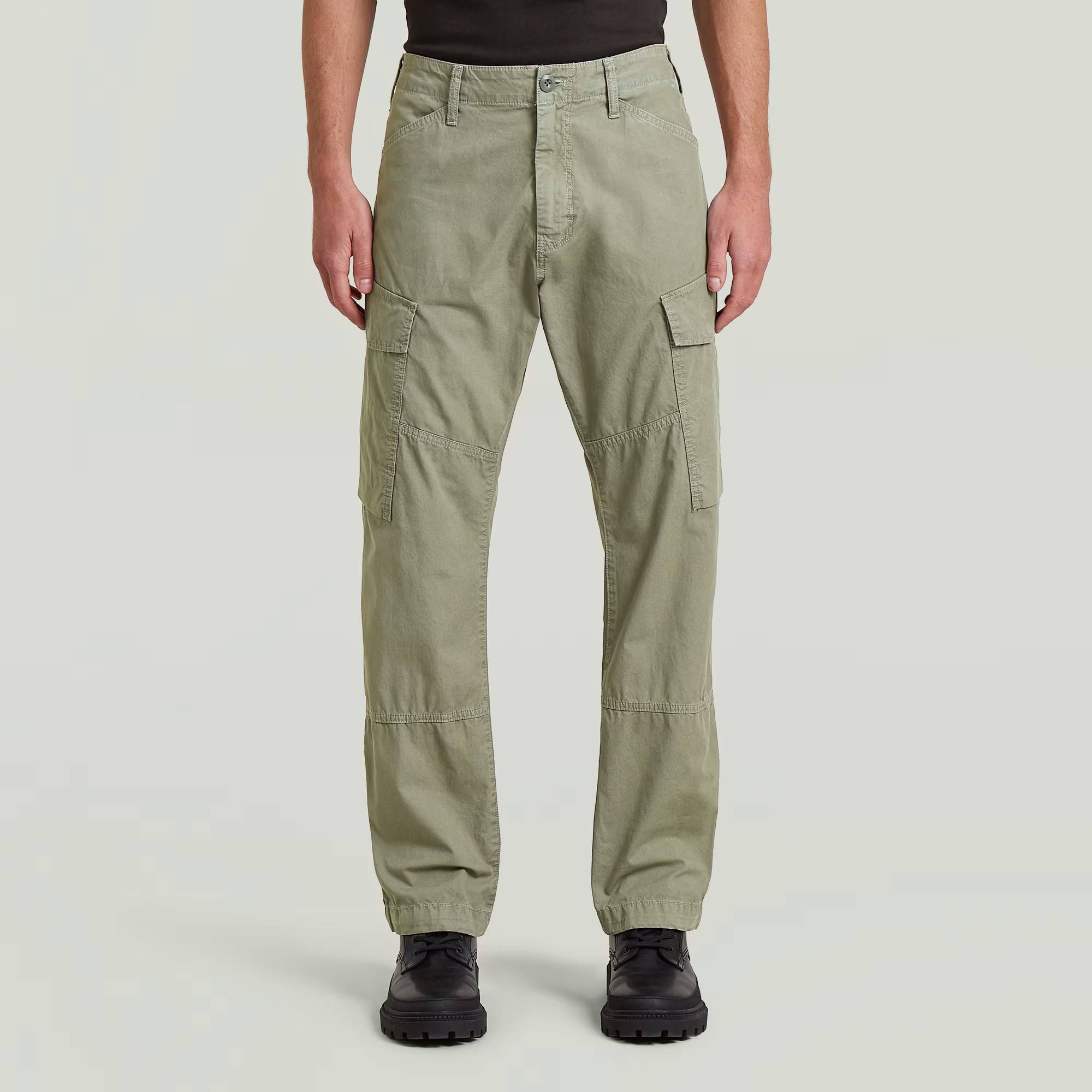 Clean Regular Cargo Pants - Green - Men