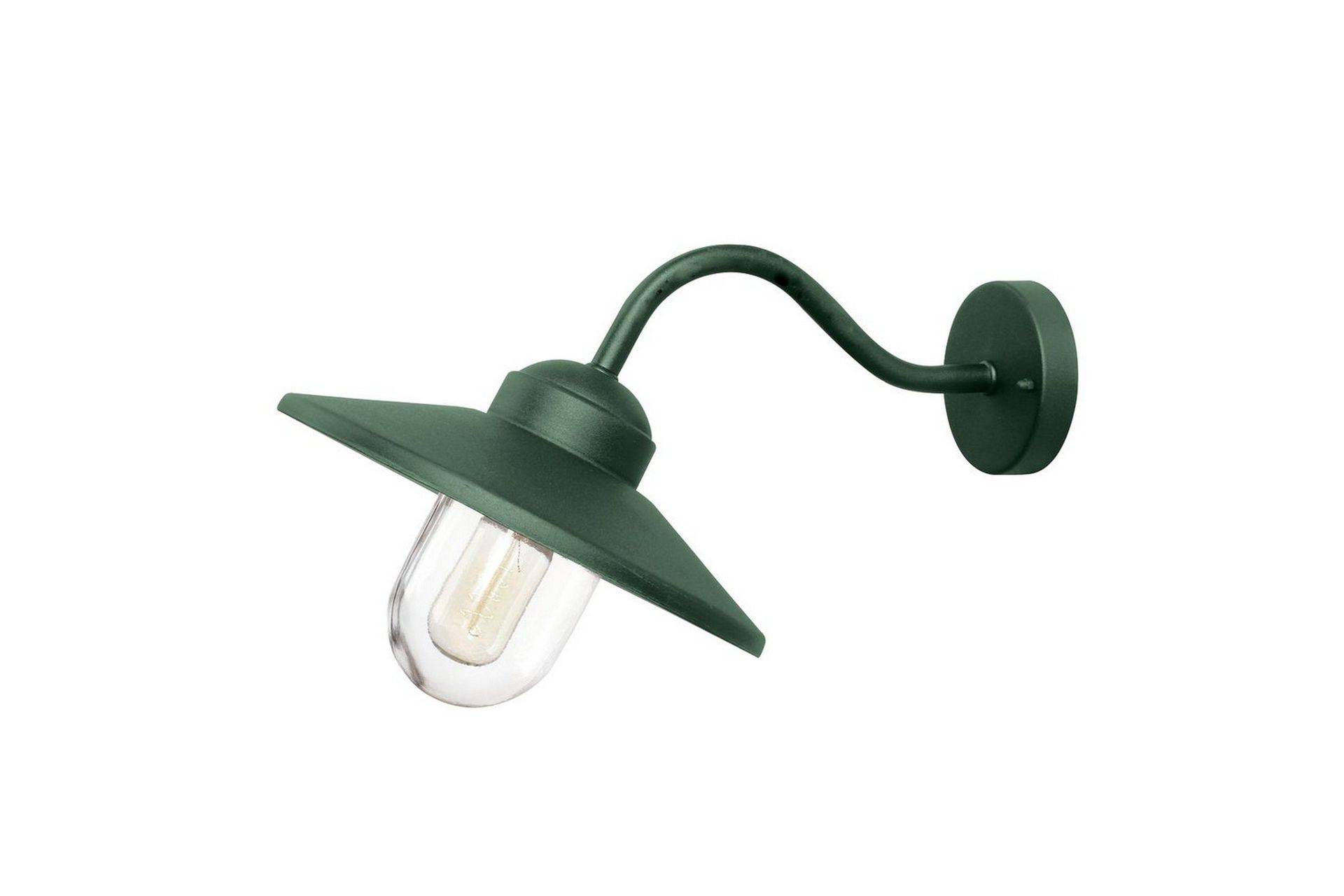 Utomhusvägglampa Elstead Lighting Klampenborg Grangrön - Grangrön Fasadbelysning