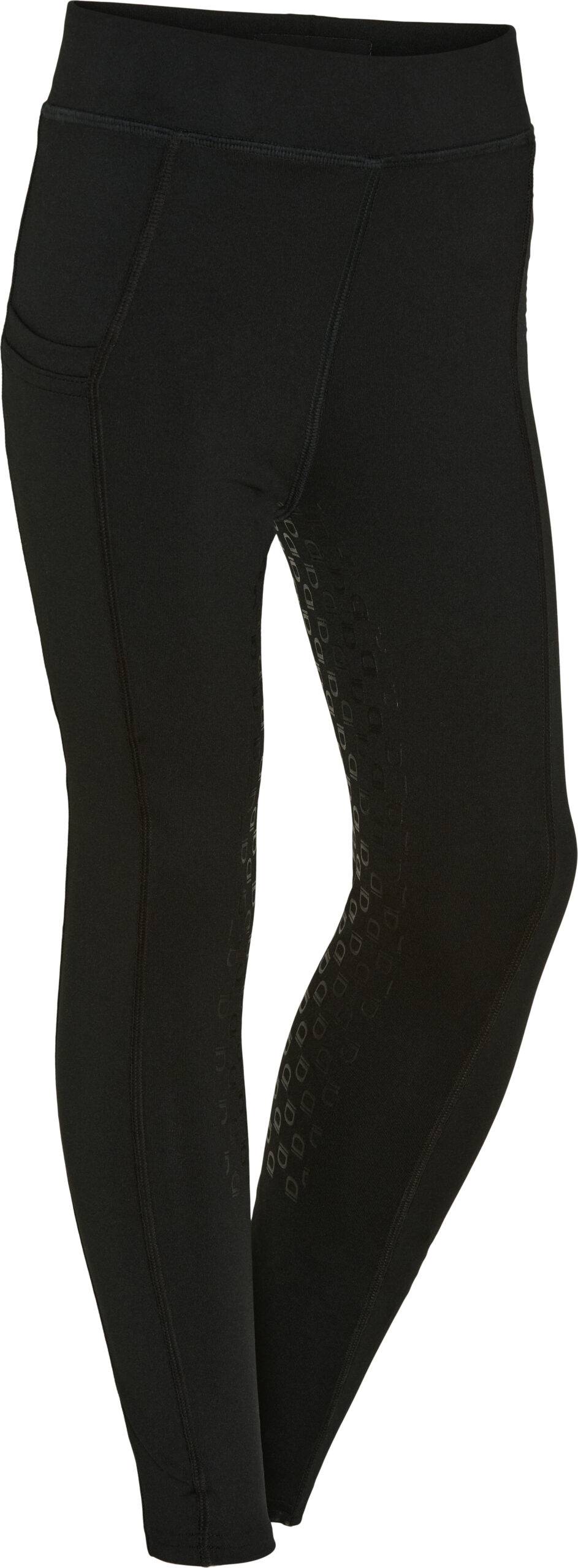 Equipage Molly ridtights helskodda för barn - Svart - 140.