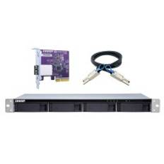 Qnap Erweiterungseinheit TL-R400S 4-Bay 72TB Bundle mit 4x 18TB IronWolf Pro ST18000NT001
