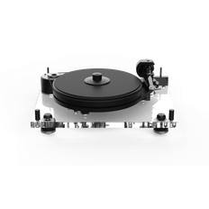 En skivspelare med transparent akryl-plint!