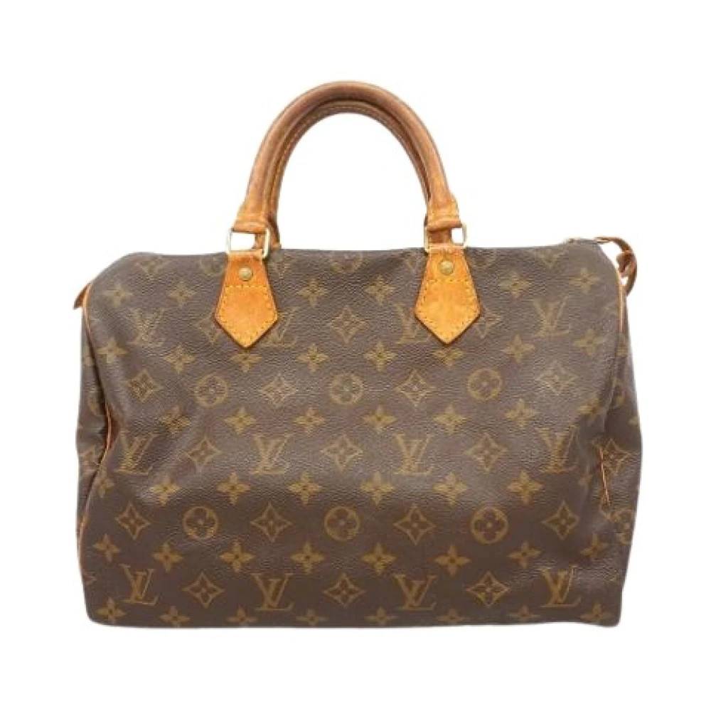 Louis Vuitton Vintage Pre-owned Speedy 30 Håndtaske - Vintage - Dame - Brun - ONE SIZE - Læder
