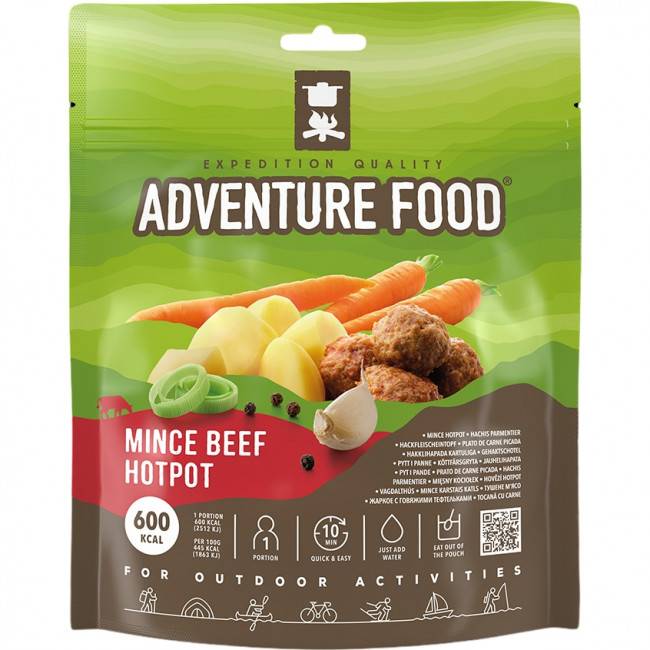 Adventure Food Mince Beef Hotpot, frystorkad mat