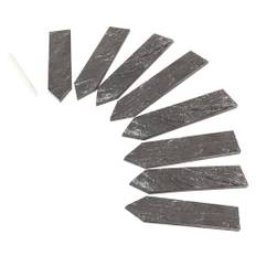 Plantetikett FLORASELF skiffer inkl. krita 8-pack