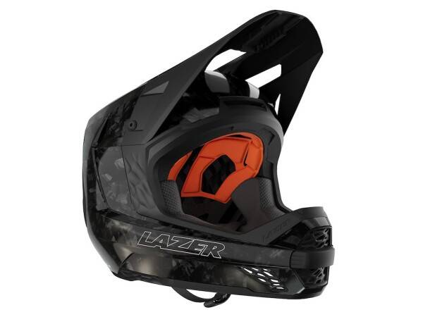 Lazer A-Line KinetiCore fullface-cykelhjälm BMX/downhill svart - Storlek Large