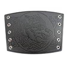 SiVaji Armband Kvinnor Män Smycken Smycken Viking Armband Retro Varg Huvud Armband Party Utomhus Punk