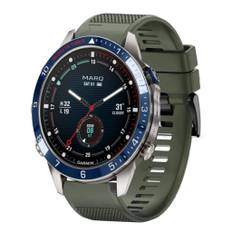 Garmin MARQ Captain Gen 2 Urrem i silikone, 22mm - Grøn