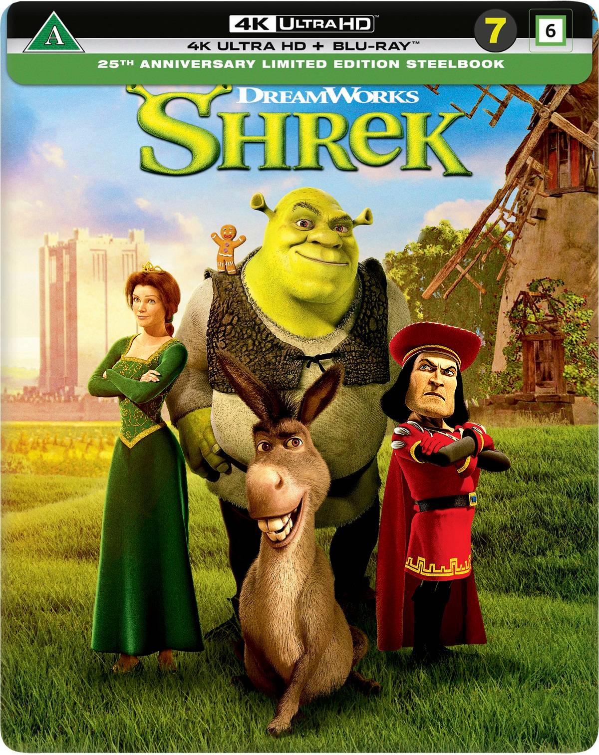 Shrek (Limited Edition Steelbook) (4K Ultra HD + Blu-ray)