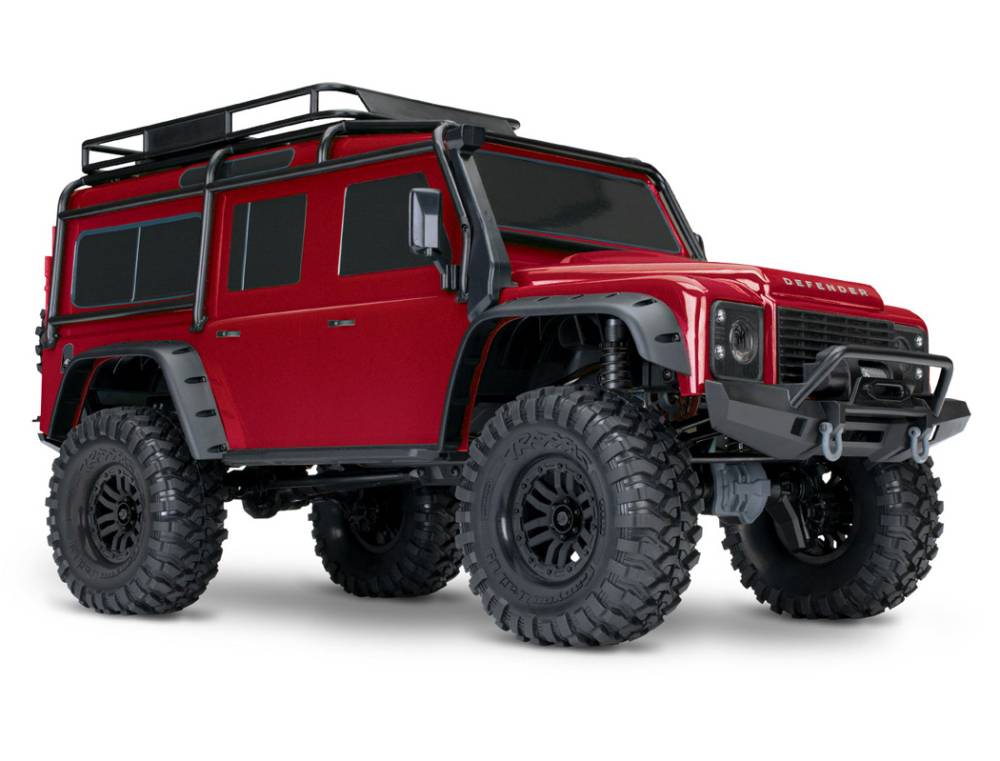 TRX-4 Land Rover Defender - RTR - Clipless Rød