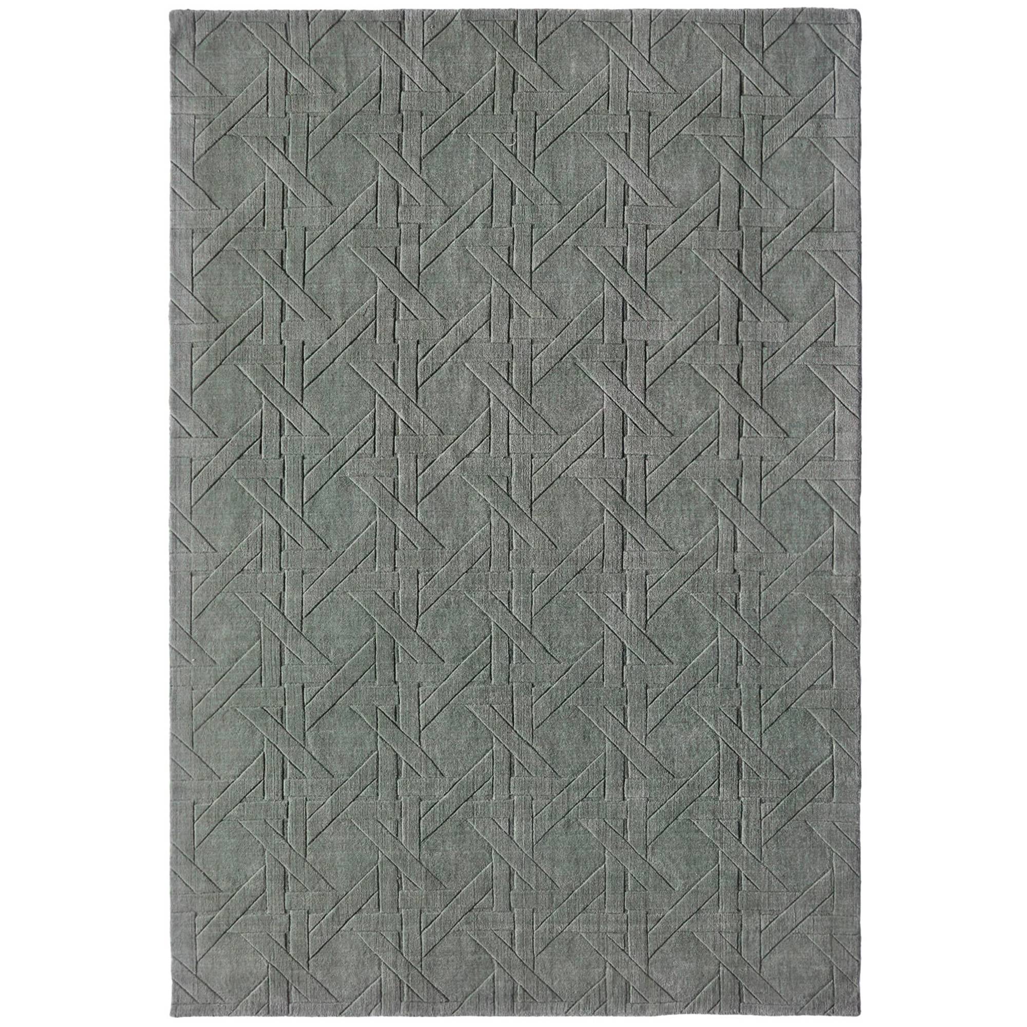 Dusty Deco - Manuela tæppe salvie 300x400cm - Mønstrede tæpper - Edin & Lina Kjellvertz - Grøn - Uld