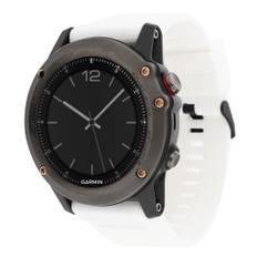 Garmin Fenix 5 22mm silikone Urrem - Hvid