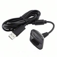 Charger For Xbox 360 Controller, USB Charging Cable Compatible With Microsoft Xbox 360 Slim Wireless Game Controllers, 6 Feet