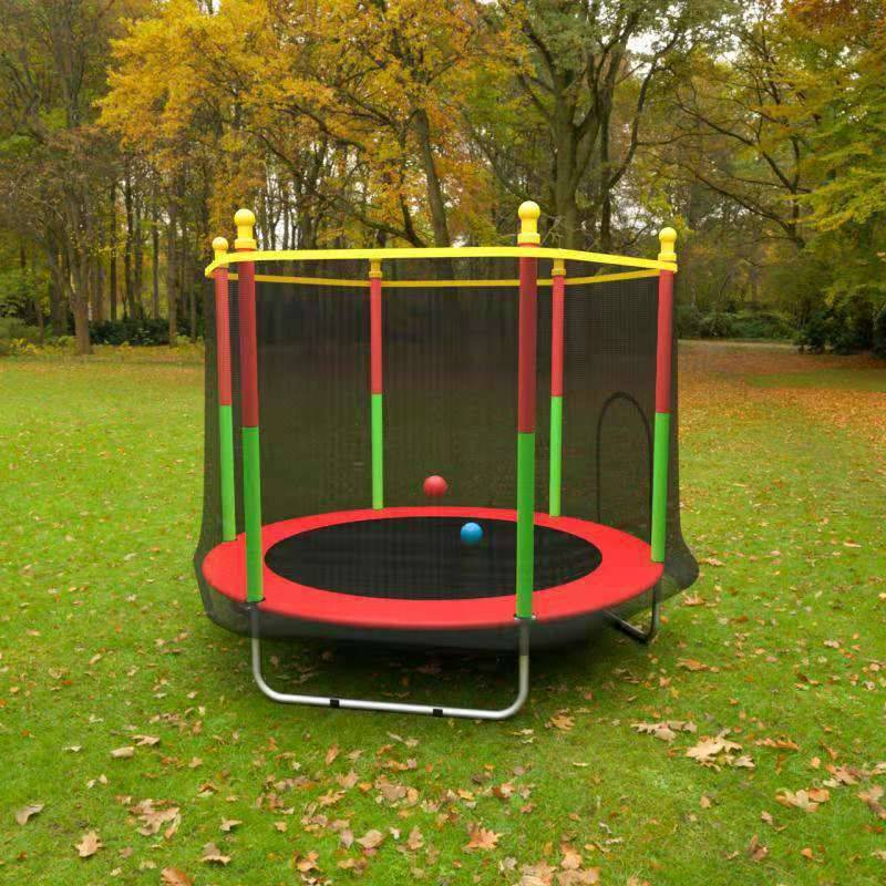 Trampolin 140cm med sikkerhedsnet