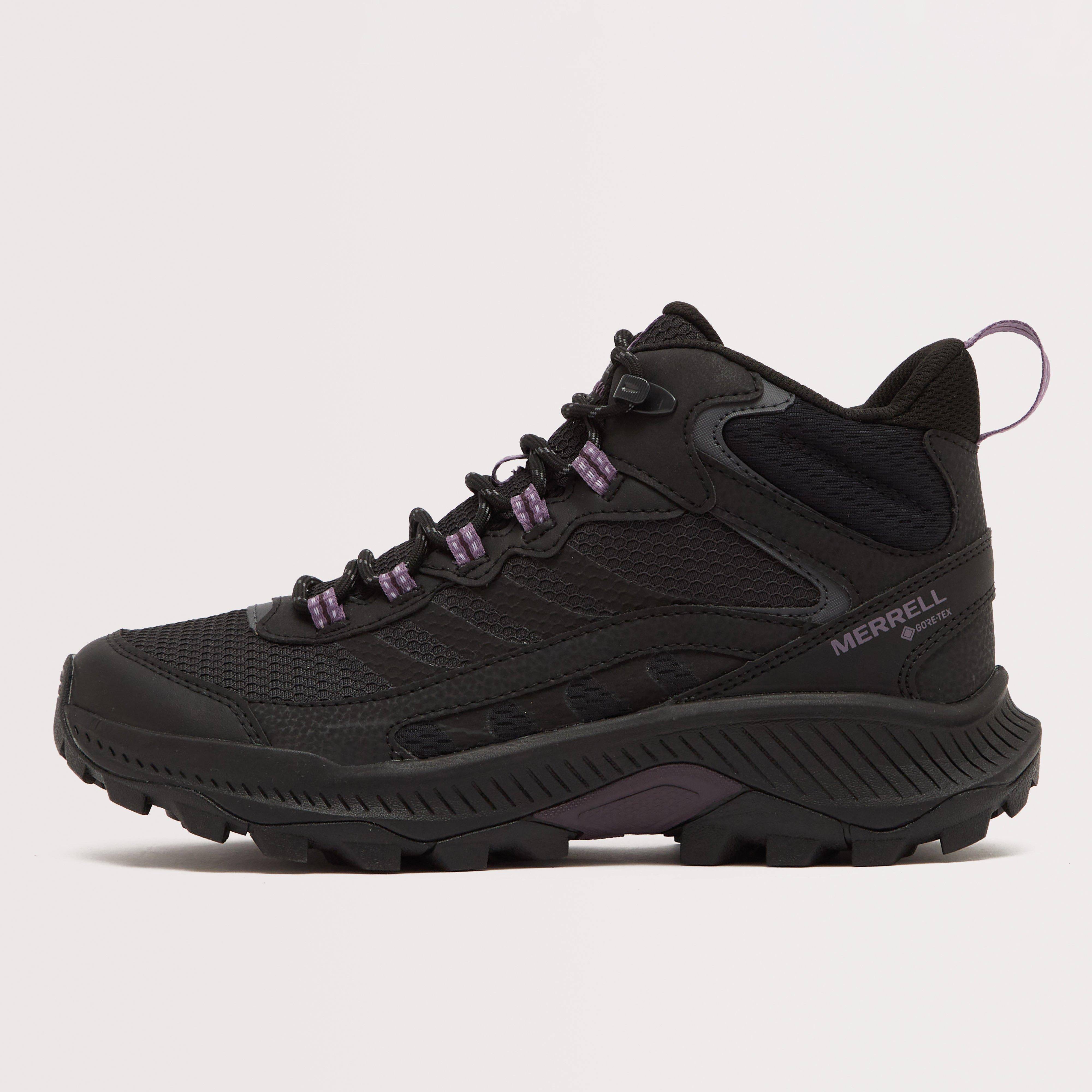 Merrell Women's Speed Strike 2 GORE-TEX Mid Walking Boots, Black