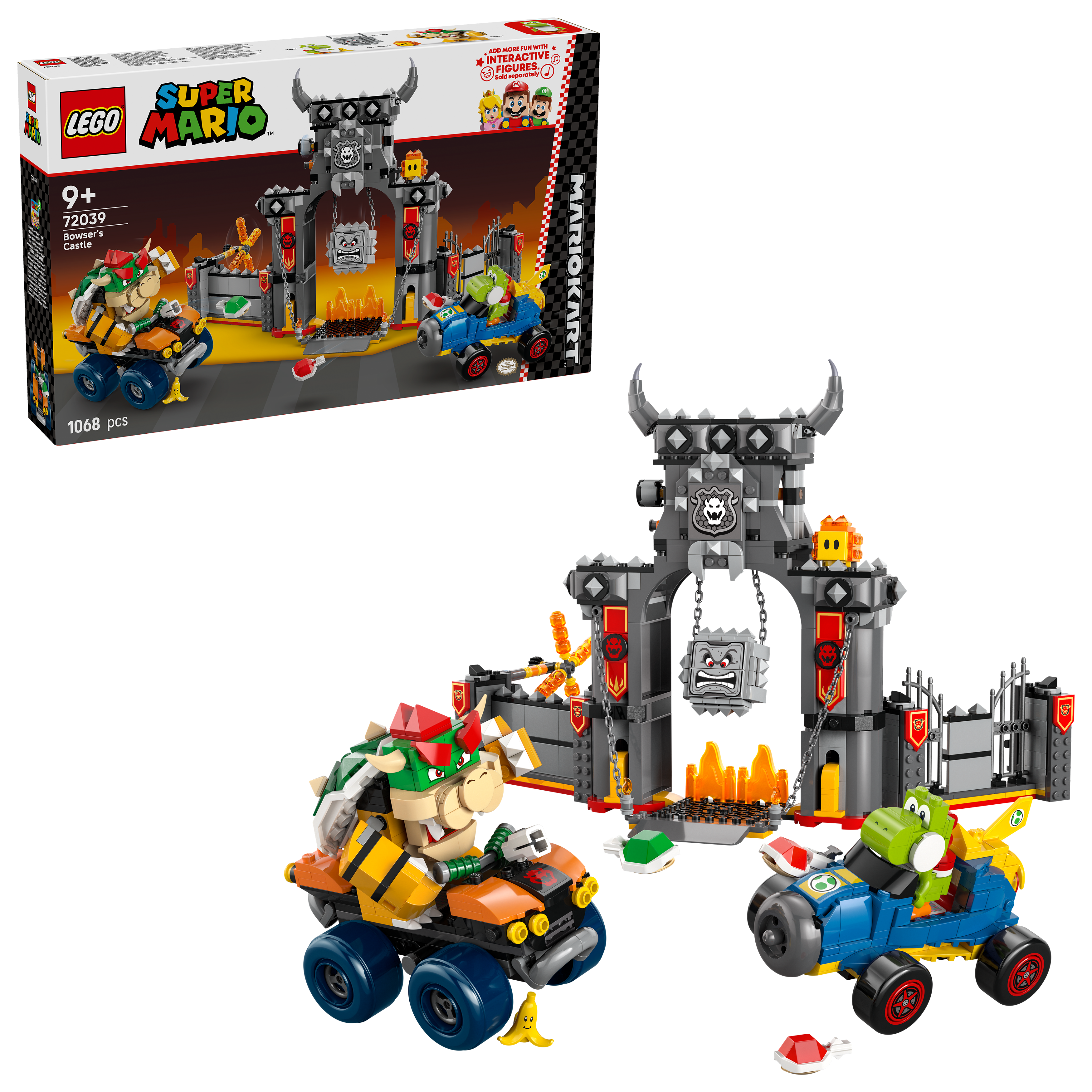 Lego Super Mario Mario Kart - Bowsers slott 72039