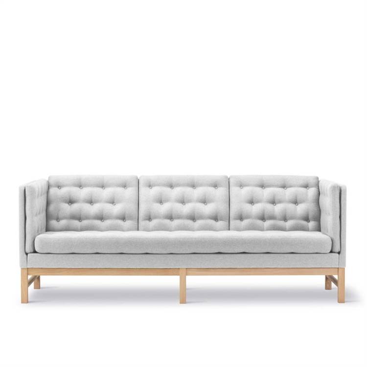 Erik Jørgensen EJ315-3 Soffa Luce Tvål Ek/Ljusgrå (Luce 003)